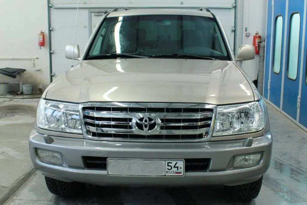 Toyota Land Cruiser, Восстановление геометрии после лобового удара: после ремонта